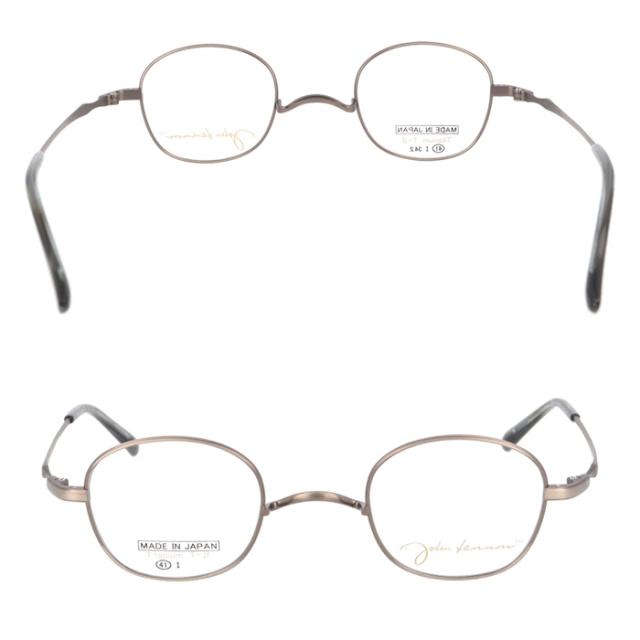 John Lennon ジョンレノン メガネ JL-1132 col.1/2/3/4 41mm 日本製 TITANIUM 丸メガネ 4color
