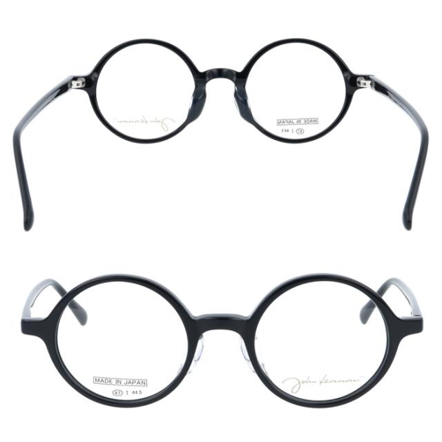 John Lennon ジョンレノン メガネ JL-6020 col.1/2/3/4 47mm 日本製  丸メガネ ラウンド クラシカル 4color