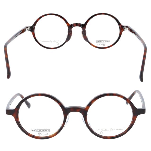John Lennon ジョンレノン メガネ JL-6020 col.1/2/3/4 47mm 日本製  丸メガネ ラウンド クラシカル 4color