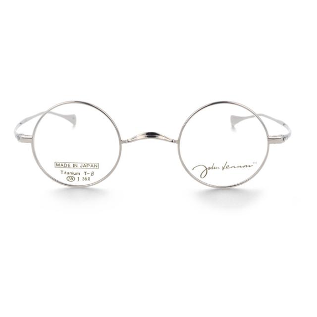 John Lennon ジョンレノン メガネ JL-A105 col.1/2/3/4 39mm 日本製 TITANIUM 丸メガネ 4color
