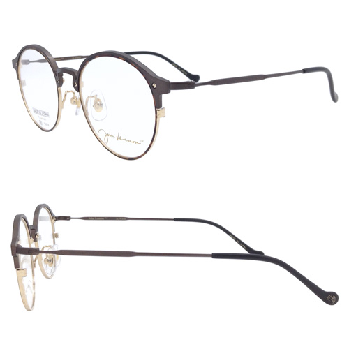 John Lennon ジョンレノン メガネ JL-P305 col.1/2/3/4 48mm 日本製 TITANIUM 丸メガネ 4color