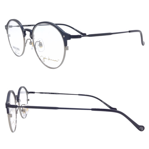 John Lennon ジョンレノン メガネ JL-P305 col.1/2/3/4 48mm 日本製 TITANIUM 丸メガネ 4color