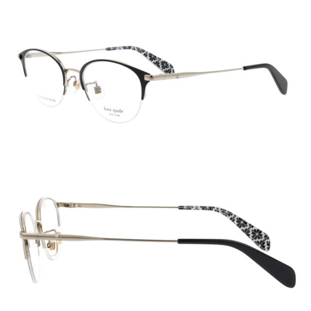 Kate spade ケイトスペード メガネ CALLEY 2/FJ col.807/09Q/C9A 3color チタン ハーフリム_2