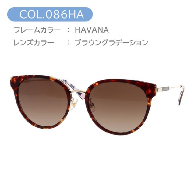 Kate spade new york ケイトスペード 黒眼鏡 GINNY/F/S col.8079O/086HA/59I3X 54粍 紫外線 UVはね除ける 3color