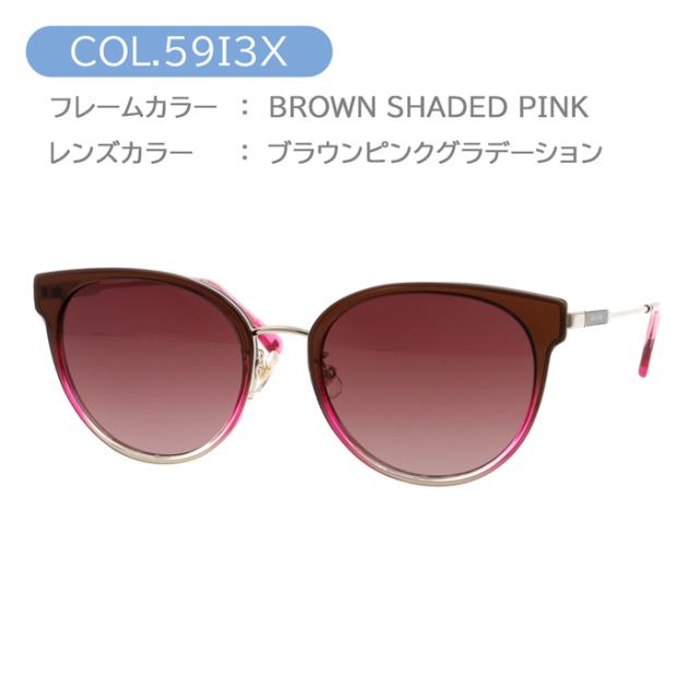 Kate spade new york ケイトスペード 黒眼鏡 GINNY/F/S col.8079O/086HA/59I3X 54粍 紫外線 UVはね除ける 3color