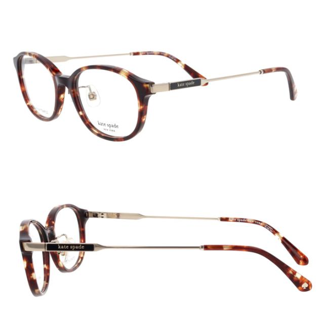 Kate spade ケイトスペード メガネ IRIE/FJ col.807/086/1ED/1ZX 50mm TITANIUM 4color