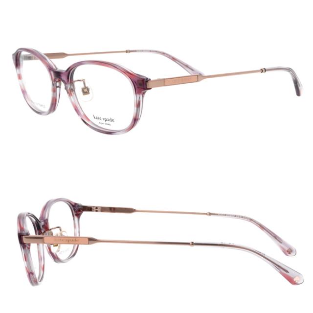 Kate spade ケイトスペード メガネ IRIE/FJ col.807/086/1ED/1ZX 50mm TITANIUM 4color