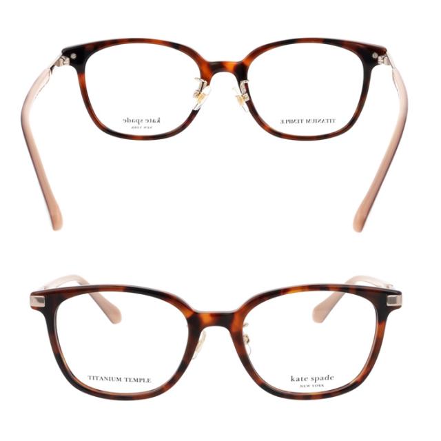 Kate spade ケイトスペード メガネ MYRNA 2/FJ col.086/807/733 3color チタン