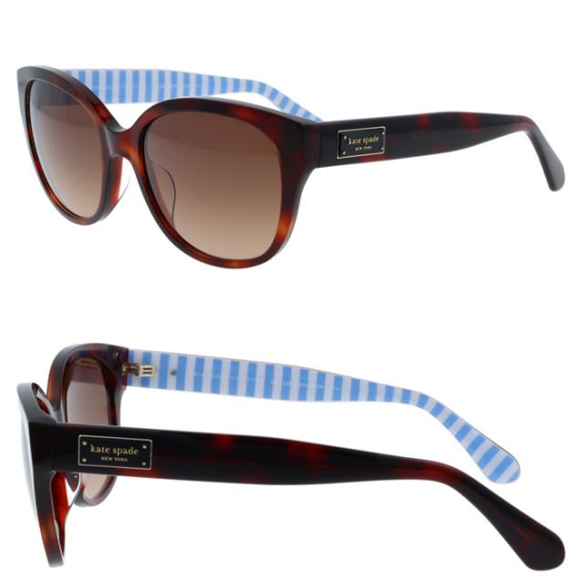 Kate spade new york ケイトスペード 黒眼鏡 NINNA2/S col.086HA/8079O/PJP9O 55粍 紫外線 UVはね除ける 3color