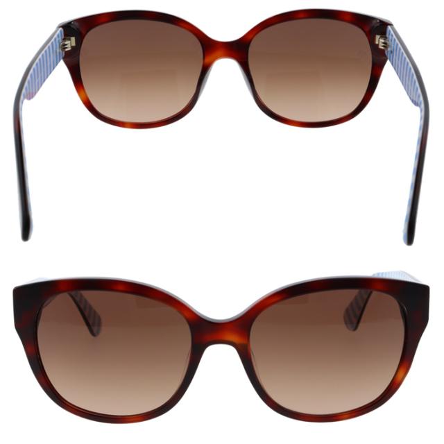 Kate spade new york ケイトスペード 黒眼鏡 NINNA2/S col.086HA/8079O/PJP9O 55粍 紫外線 UVはね除ける 3color