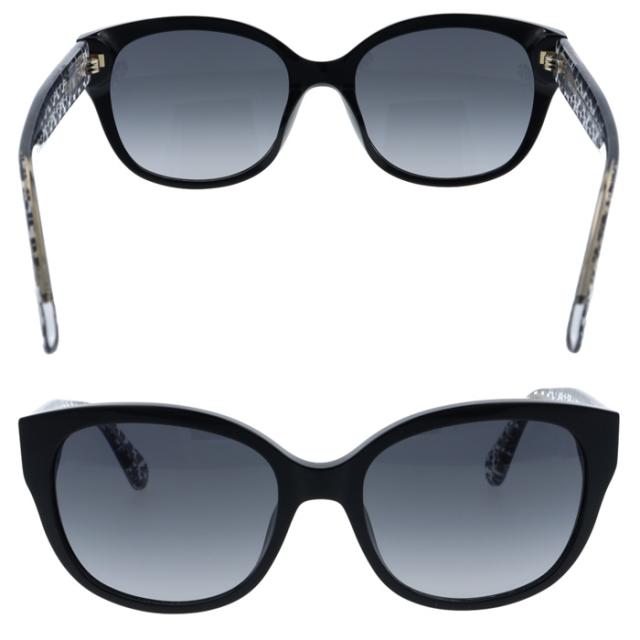 Kate spade new york ケイトスペード 黒眼鏡 NINNA2/S col.086HA/8079O/PJP9O 55粍 紫外線 UVはね除ける 3color