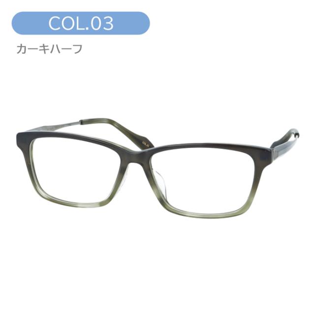 KIO YAMATO キオヤマト メガネ KP-J33 col.03/04 55mm 日本製 鯖江 2color