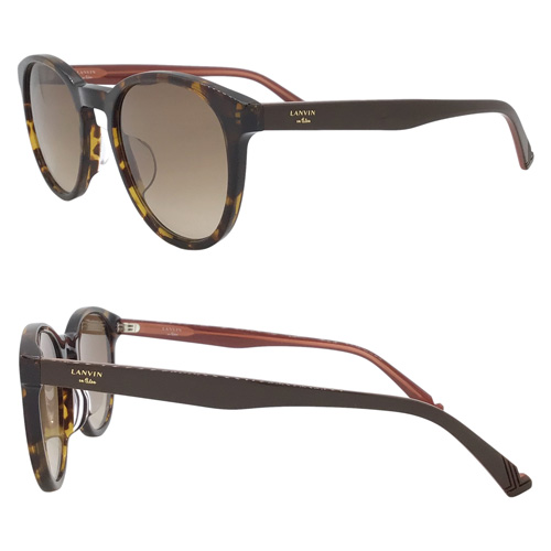 LANVIN en Bleu ランバン オン ブルー サングラス SLB009J col.06BA/098Z/0700/0722 50mm ボストン UVカット 紫外線 グラデーション 4color