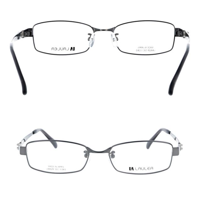 LAULEA ラウレア メガネ LA4029 col.BK/BL/GY/SV 53mm 日本製 MADE IN JAPAN AMIPARIS アミパリ チタン 4color_9