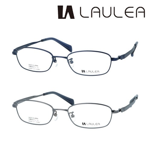 LAULEA ラウレア メガネ LA4034 col.BL/GY 51mm 日本製 MADE IN JAPAN AMIPARIS アミパリ 形態安定フレーム 2colorの通販は