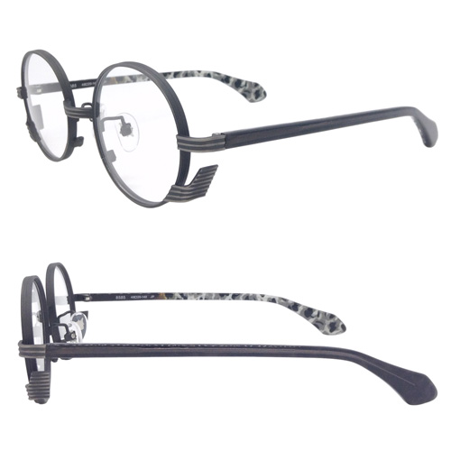 less than human レスザンヒューマン メガネ 8585 col.89/1010/9610 48mm 日本製 ぱこぱこ パコパコ 丸メガネ ラウンド 3color