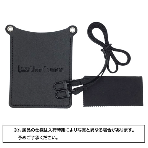 less than human レスザンヒューマン 折りたたみ式サングラス JFK col.01/02 48mm 紫外線 UVカット ラウンド  2color