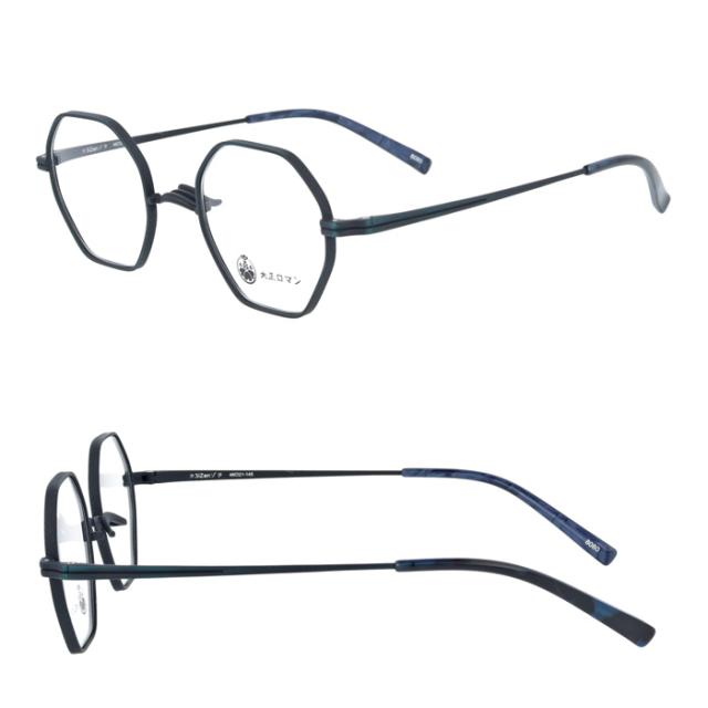 大正ロマン メガネ カ3iZenゾヲ col.1010/072/89/8080 46mm カサイゼンゾウ 葛西善蔵 チタン 日本製 オクタゴン