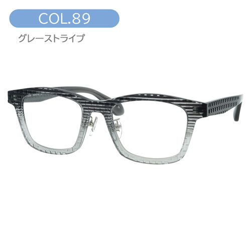 less than human レスザンヒューマン メガネ SAW col.89/810/5188 50mm 日本製 ブロック柄 3color