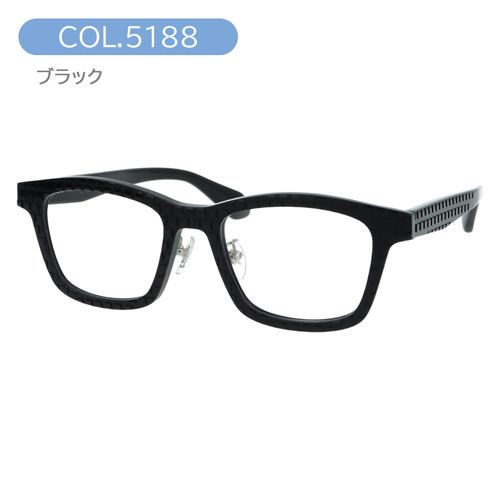 less than human レスザンヒューマン メガネ SAW col.89/810/5188 50mm 日本製 ブロック柄 3color