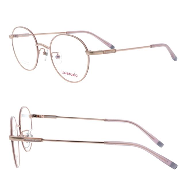 Lovetoxic(ラブトキシック) メガネ Lx-246 col.1/3/4 48mm ジュニア 小さめサイズ 大人小顔用 3color