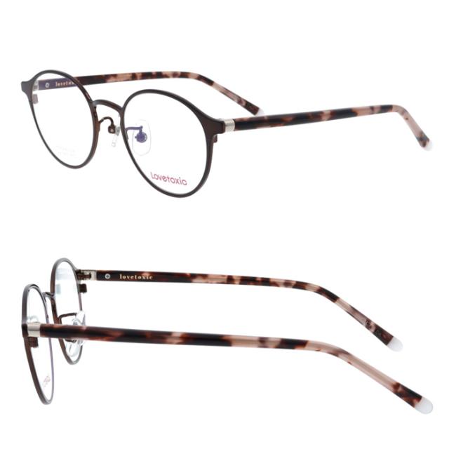 Lovetoxic(ラブトキシック) メガネ Lx-247 col.1/2/3/4 47mm ジュニア 小さめサイズ 大人小顔用 4color