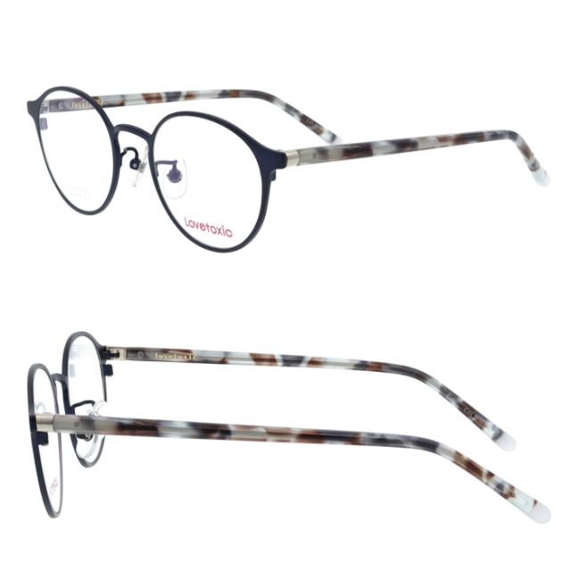 Lovetoxic(ラブトキシック) メガネ Lx-247 col.1/2/3/4 47mm ジュニア 小さめサイズ 大人小顔用 4color