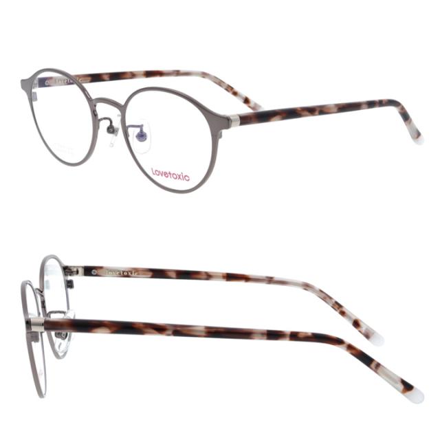 Lovetoxic(ラブトキシック) メガネ Lx-247 col.1/2/3/4 47mm ジュニア 小さめサイズ 大人小顔用 4color