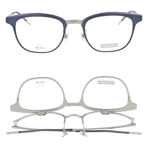 MACKINTOSH PHILOSOPHY マッキントッシュフィロソフィー 跳ね上げメガネ MP-3004 col.1/2/3 50mm 3color その他メガネ