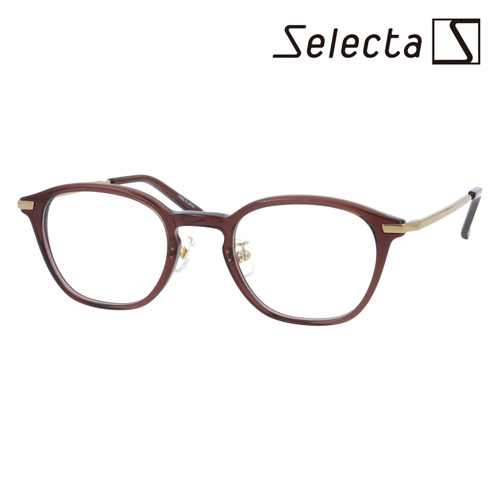 Selecta セレクタ メガネ 87-5032 col.2/3 48mm 日本製 2color