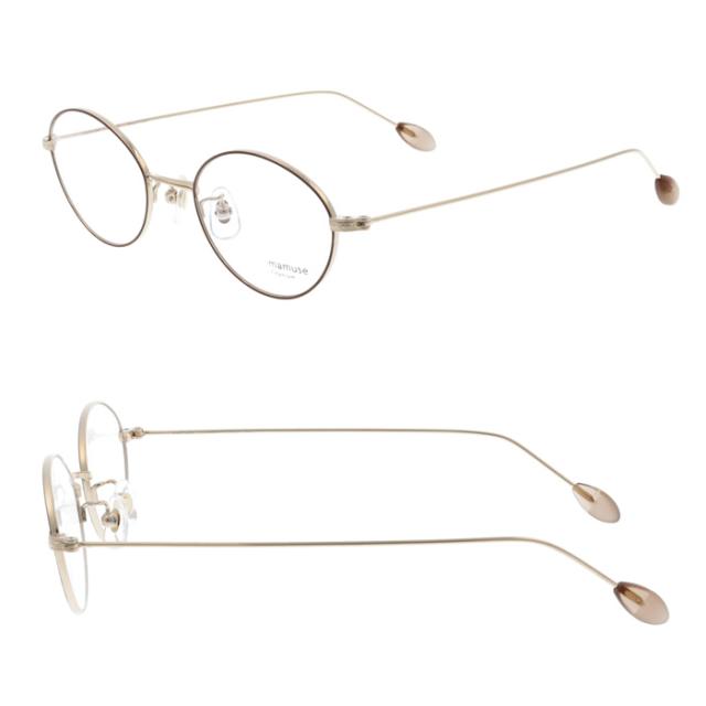 mamuse マミューズ メガネ m-8032 col.BLU/SKGR/ORBR/RBY 47mm 4color 日本製_8