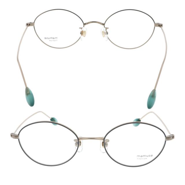 mamuse マミューズ メガネ m-8032 col.BLU/SKGR/ORBR/RBY 47mm 4color 日本製_6