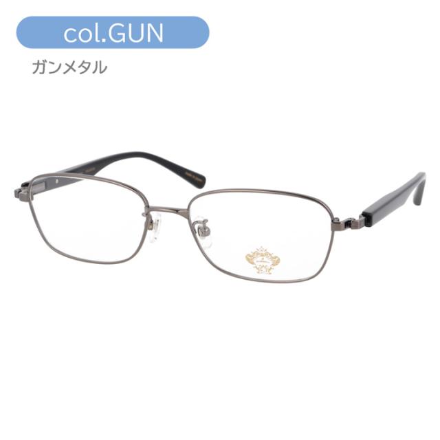 Orobianco オロビアンコ メガネ ORB-147 col.DNY/GUN 55mm 日本製 レンズセット 薄型非球面クリアレンズ 度付 度あり 度なし 伊達 2color_4