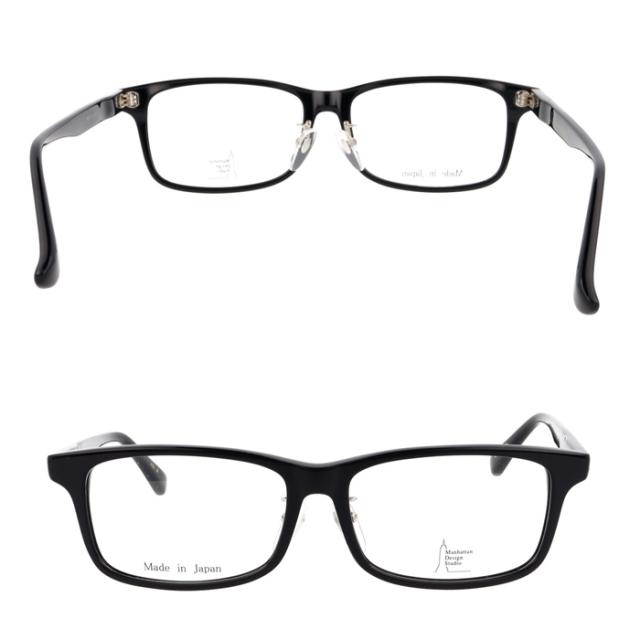 Manhattan Design Studio マンハッタン デザイン スタジオ メガネ MDS-122 col.1/2/3 60mm 日本製 大きいサイズ ビッグサイズ ロングテンプル 3color Made in Japan