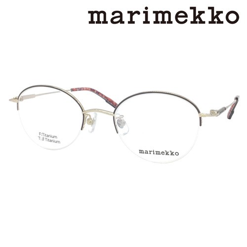 marimekko マリメッコ メガネ Jade 32-0070-01 02 03 47mm 花柄