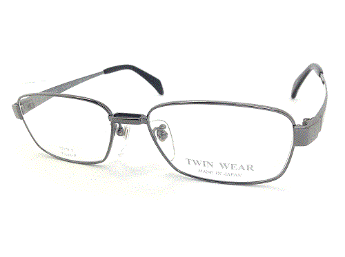 【TWINWEAR(ツインウェア)】【メガネ】【マグネット式サングラス】　TW-8000　col.3　52ｍｍ　日本 TWINWEAR(ツインウェア)】【メガネ】【マグネット式サングラス】 TW