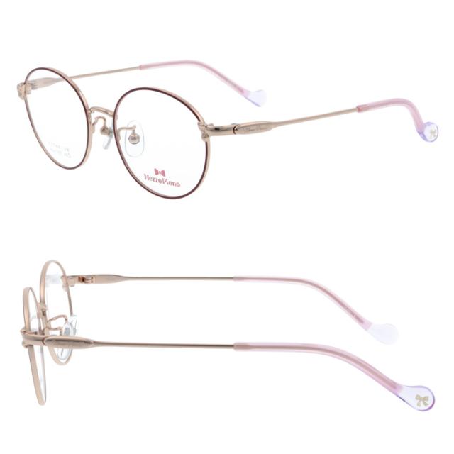 Mezzo piano メゾ ピアノ 子供用メガネ mp-163 col.1/2/3/4 46mm メゾピアノ キッズ チタニウム (4color)