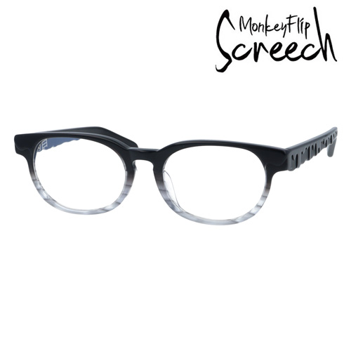 MonkeyFlip Screech モンキーフリップ スクリーチ メガネ 雨音 col.1/2/3 52mm 3color