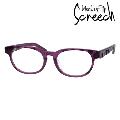 MonkeyFlip Screech モンキーフリップ スクリーチ メガネ 雨音 col.1/2/3 52mm 3color