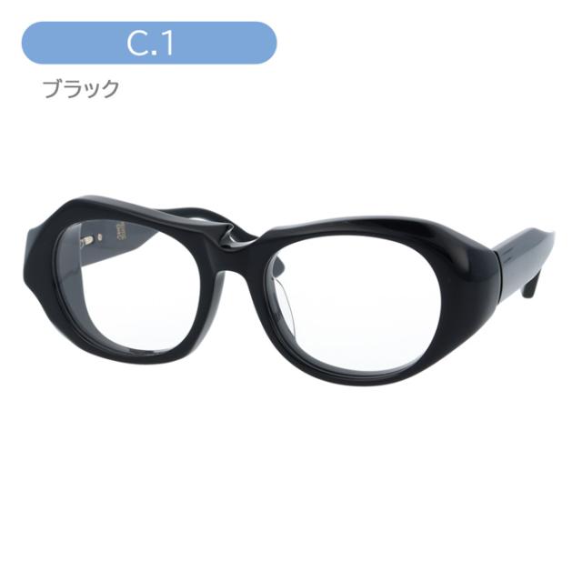 MonkeyFlip モンキーフリップ メガネ 寒霞 かんか col.1/2/6 51mm 3color