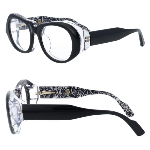 MonkeyFlip モンキーフリップ メガネ 寒霞 かんか col.1/2/6 51mm 3color