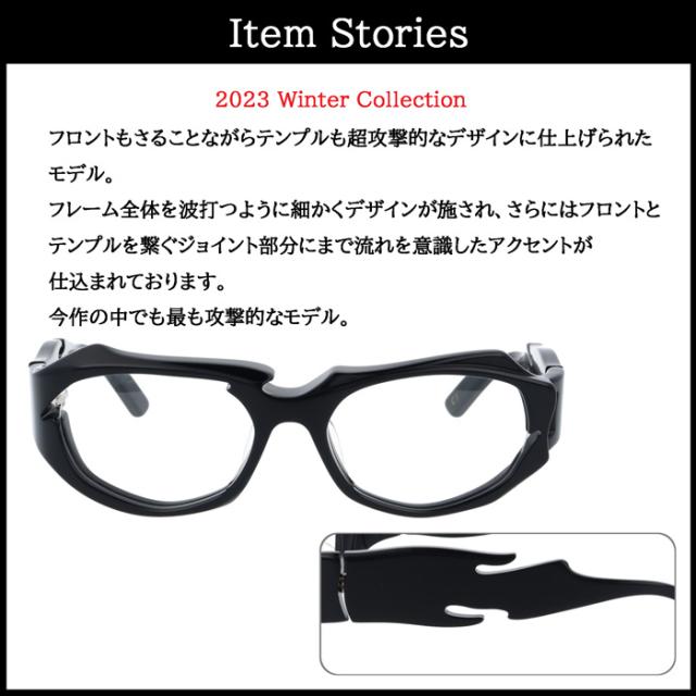 MonkeyFlip モンキーフリップ メガネ 妙義 みょうぎ col.1/2/3/6 54mm 4color