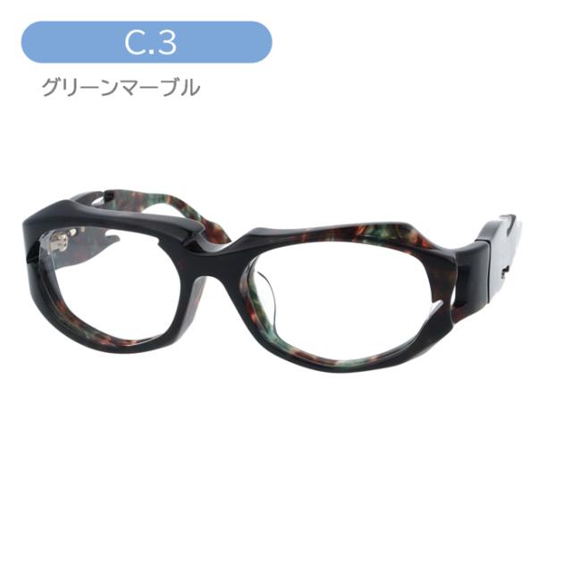 MonkeyFlip モンキーフリップ メガネ 妙義 みょうぎ col.1/2/3/6 54mm 4color