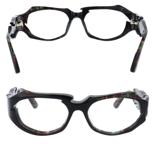 MonkeyFlip モンキーフリップ メガネ 妙義 みょうぎ col.1/2/3/6 54mm 4color