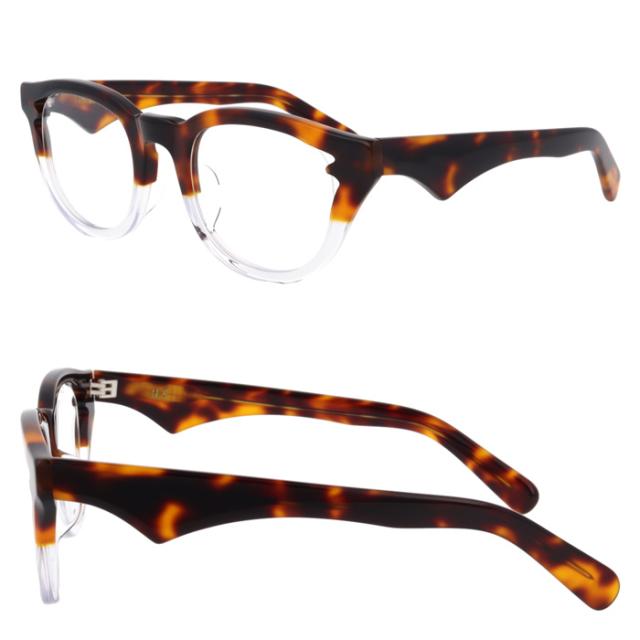 MonkeyFlip モンキーフリップ メガネ 龍月 りゅうげつ col.1/2/3/5 50mm 4color