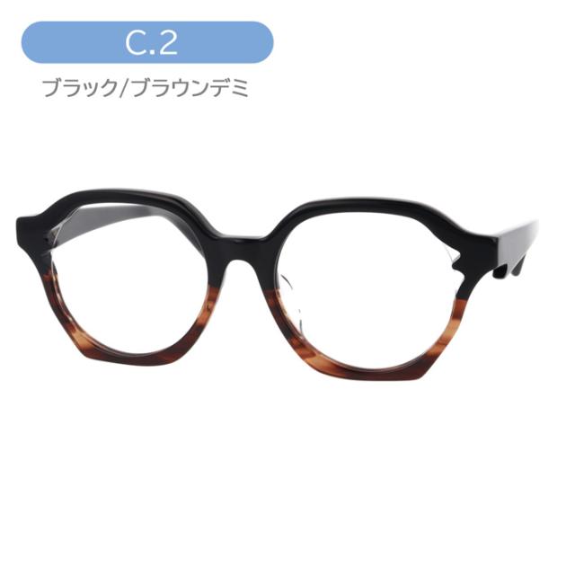 MonkeyFlip モンキーフリップ メガネ 龍雪 りゅうせつ col.1/2/3/5 51mm 4color