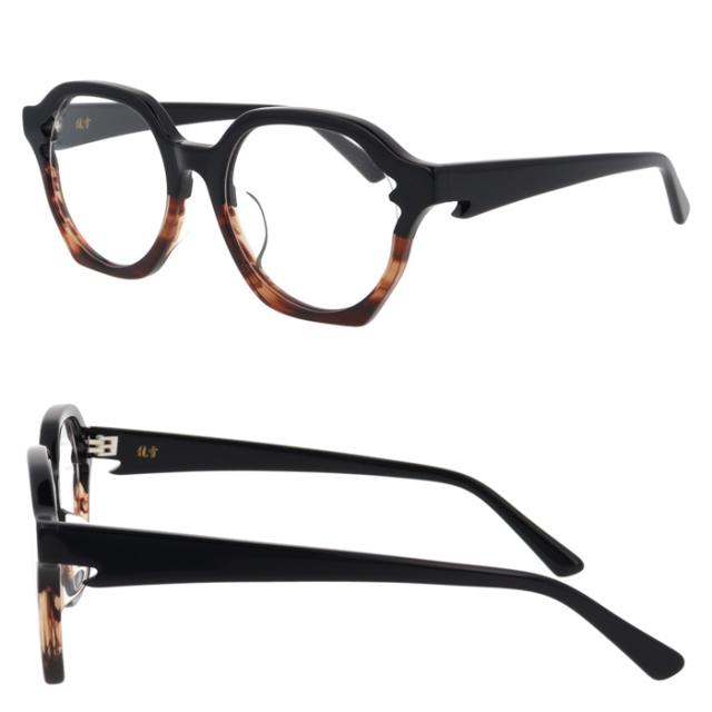 MonkeyFlip モンキーフリップ メガネ 龍雪 りゅうせつ col.1/2/3/5 51mm 4color