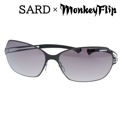 MonkeyFlip × SARD サングラス RC-F02 C35 62mm ブラック モンキー