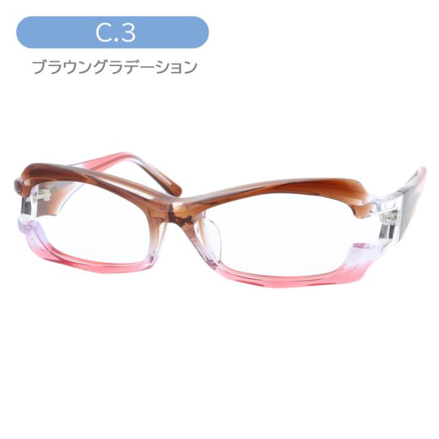 MonkeyFlip モンキーフリップ メガネ 酒呑 しゅてん col.1/3/4/5 55mm 4color