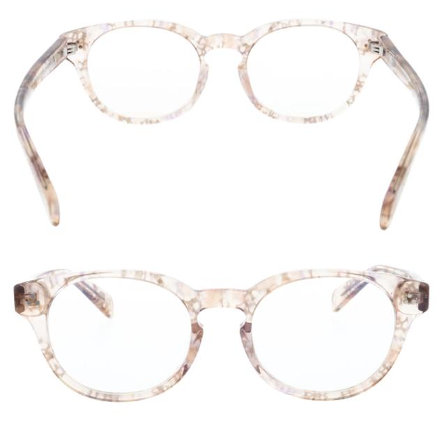 MonkeyFlip Screech モンキーフリップ スクリーチ メガネ 糖 とう col.1/2/4/5 50mm 4color